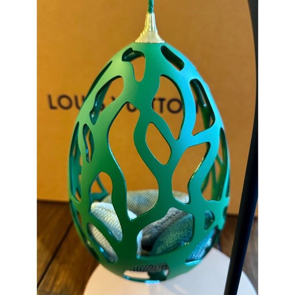 Louis Vuitton Green COCOON Miniature Chair BY FERNANDO & HUMBERTO CAMPANA RARE - Picture 2 of 8